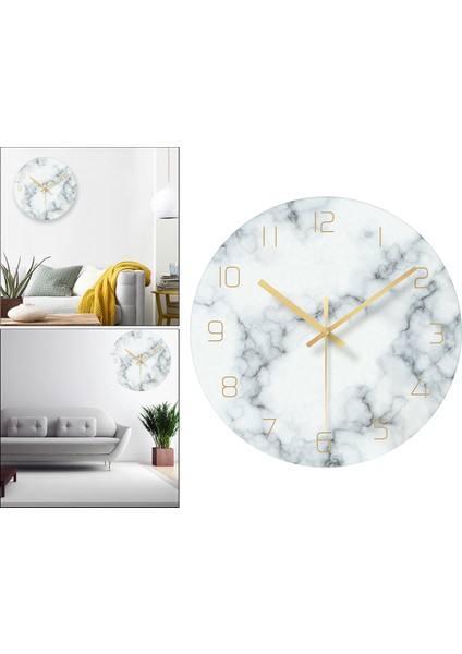 12 Modern Sessiz Kuvars Duvar Saati Git Olmayan Cam Ebru Bej(Yurt Dışından) indirimleri
