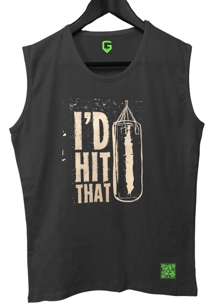 Boks Tank Top Kolsuz Sporcu Tshirt