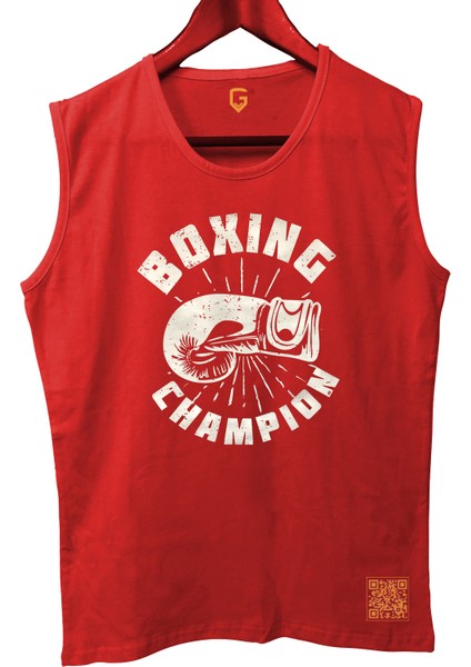 Boxinchampb Tank Top Kolsuz Sporcu Tshirt