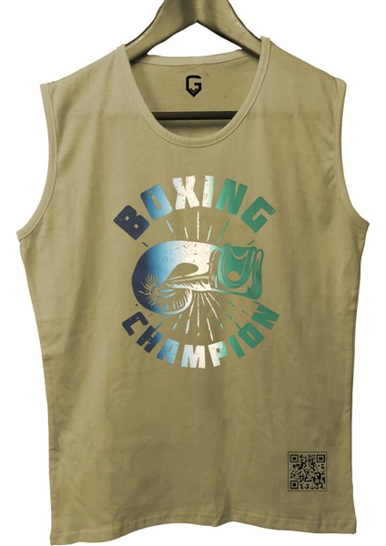 Boxinchampw Tank Top Kolsuz Sporcu Tshirt