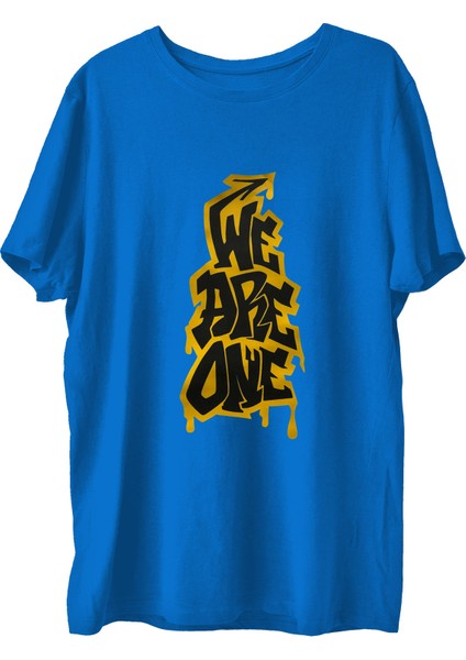 Top Glory Weareone2  Baskılı Penye Boks  Sporcu T-Shirt