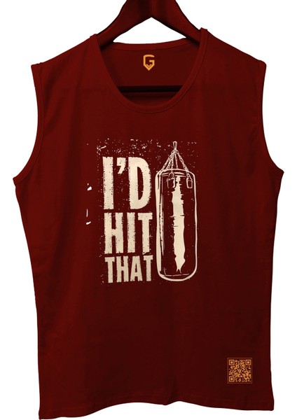 Boks Tank Top Kolsuz Sporcu Tshirt