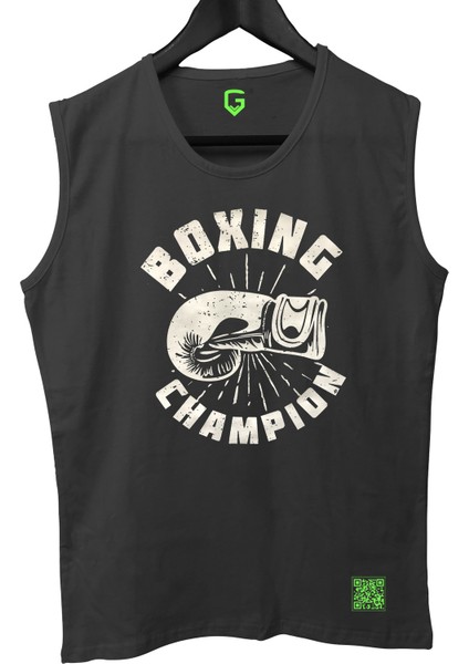 Boxinchampb Tank Top Kolsuz Sporcu Tshirt