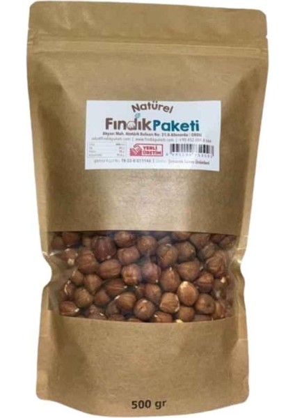 Natürel Iç Fındık 500 gr