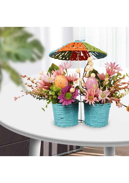 Yapay Çiçek Süs Yabani Chrysanthemum Faux Bonsai Heykeli Açık Mor Için fiyatları