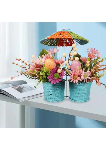 Yapay Çiçek Süs Yabani Chrysanthemum Faux Bonsai Heykeli Açık Mor Için indirimleri