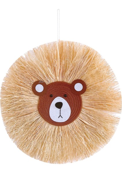 Rafya Duvar Asılı Dekor Handwoven Hayvan Goblen Yatak Odası Dekorasyonu Için 10