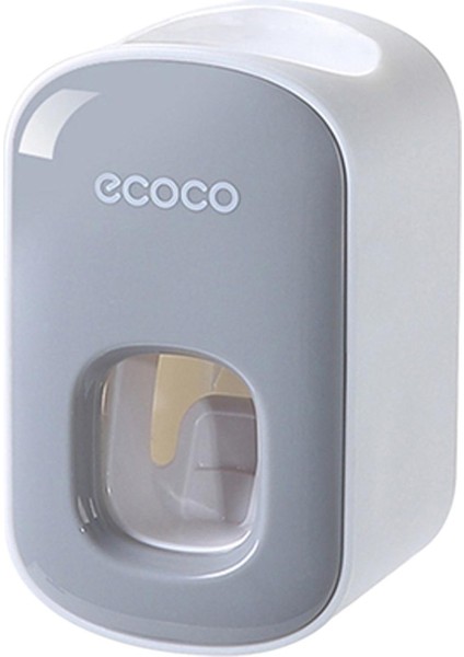 Asılı Otomatik Diş Macunu Dağıtıcı Diş Macunu Raf Banyo Duş Gri Için (Yurt Dışından)