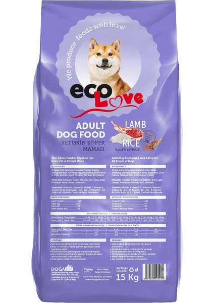 Yetişkin Kuzu Etli Pirinçli Köpek Maması fiyatları