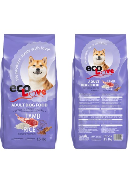 Yetişkin Kuzu Etli Pirinçli Köpek Maması modelleri