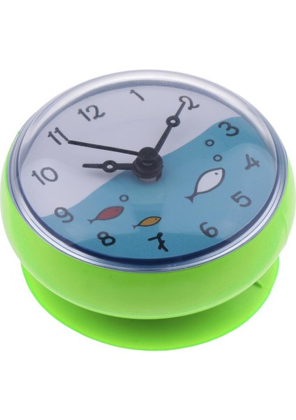 Banyo Duvar Emme Saati Su Geçirmez Zaman Ekran Ev Dekor Hediye Turuncu(Yurt Dışından) modelleri