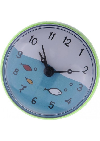 Banyo Duvar Emme Saati Su Geçirmez Zaman Ekran Ev Dekor Hediye Turuncu(Yurt Dışından) fırsatları