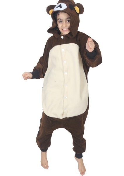 Çocuk Kigurumi Ayı Kostümü