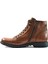 4549 Deri Kahverengi Postal Erkek Bot 3