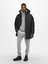 Carl Long Quilted Coat Otw Erkek Siyah Mont 22020156-02 2