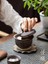 Sancai Kapak Kase Teacup Seramik Çay Bowl Kung Fu Çay Seti Retro El Yapımı Stoneware Büyük Çay Bowl Ev Çay Makinesi | Çay Tureen (Yurt Dışından) 2