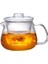 Cam Çay Demlik Çay Potu Isıya Dayanıklı Çin Kung Fu Çay Seti Puer Su Isıtıcısı Kahve Cam Maker Ofis Çaydanlık | Çaydanlıklar (500ML) 1