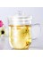 Şeffaf Cam Bardak Isıya Dayanıklı Cam Çaydanlıklar Çay Demlik Filtresi Ve Kapak Kahvesi Kupalar Çay Yaprak Bitkisel Ev Ofis Drinkware | Çaydanlıklar (Yurt Dışından) 4