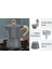300 Ml Taşınabilir Espresso Cezve Su Isıtıcısı Ev Mutfak Alüminyum Pot Filtre Pot Moka Pot Set Kahve Gereçleri | Kahve Kapları (Yurt Dışından) 2