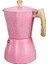 Latte Mocha Kahve Makinesi Italyan Moka Espresso Percolator Pot Stoetop Kahve Makinesi 300Ml Pembe Sıcak | Kahve Tencereler (Yurt Dışından) 1