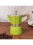 1 Adet Alüminyum Italyan Moka Espresso Kahve Makinesi Filtre Soba Pot 3 Bardak Yeşil | Coffee Tencere (Yurt Dışından) 2