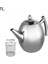 1000 Ml Çay Potu Isıya Dayanıklı Paslanmaz Çelik Demlik Filtre İle Puer Su Isıtıcısı Infuser Ofis Teaware Büyük Kapasite Setleri | Çaydanlıklar (1L) (Yurt Dışından) 4