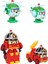 2 Adet Silverlit Robocar Kore Anime Figürü Robot Çocuk Karikatür Oyuncaklar 1
