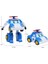 2 Adet Silverlit Robocar Kore Anime Figürü Robot Çocuk Karikatür Oyuncaklar 4
