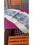 Ela Etnik Baskılı Duck Kumaş Krem/Renkli Runner 50*150 cm - 96 2