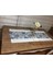 Ela Etnik Baskılı Duck Kumaş Krem/Renkli Runner 50*150 cm - 96 3