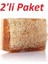 %100 El Yapımı Doğal Kabak Lifli Ballı Eşek Sütü Sabunu 2'li Paket 120 Gr.x 2 Adet 1