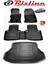 Honda Civic Sedan 2012-2015 3D Paspas+Bagaj Havuzu Seti 1