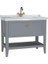 Valarte 100CM Gri Alt Modül ve Lavabo 62184 1