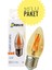 4w E27 Duy Amber Sari Işik Mum Avi̇ze Led Ampul 1