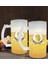 Kişiye Özel Isimli 2’li Buzlu Cam Bira Bardağı 50CL-104 1