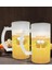 Kişiye Özel Isimli 2’li Buzlu Cam Bira Bardağı 50CL-103 1