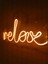 Relax Neon Şekiller Işaret Neon LED Dekoratif Duvar Aydınlatması Neon Duvar Yazısı 3
