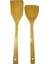 Ahşap Bambu Spatula Seti 2' Li 30,32 cm 1