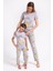 Sweet As Can Bee Kadın Pijama Takımı 2771-S - Gri Melanj 2
