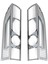 Fiat Ducato Krom Stop Çerçevesi 2006-2014 Abs Krom 1