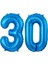 30.yaş Folyo Balon Seti Mavi 40 cm 2