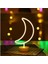 Ay Yıldız Neon LED Gece Lambası USB ve Pilli 3
