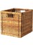 Rattan Sepet Kutu Düzenleyici  32X35X32 cm 1 Adet Rattan Renk Çok Amaçlı Kullanım Kare 1