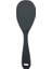 Isıya Dayanıklı Silikon Gri Kısa Kaşık 22CM 1