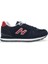 PERU M AYAKKABI Deri Lacivert - Kırmızı Erkek Sneaker 1