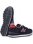 PERU M AYAKKABI Deri Lacivert - Kırmızı Erkek Sneaker 3