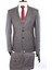 Slimfit Yelekli Drop 6 Takım-Gri 1