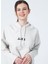 Kapüşonlu Oversize Düz Krem KadınSweatshirt - Jxcarla Ls Oversize Hoodie By 1