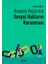 Anayasa Yargısında Sosyal Hakların Korunması 1