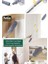 Sihirli Mikrofiber Başlıklı Girintili Yüzey Dip Köşe Raf Temizleme Mopu Toz Alma Fırçası 4 Parça Set 5